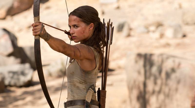 Alicia Vikander er både sterk og sårbar som helteikonet Lara Croft i «Tomb Raider». FOTO: SF STUDIOS