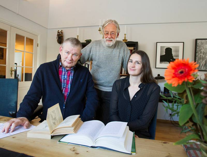 Lene Os Johannessen, Thorvald Steen og Rasmus Brandt (bak) der ansvarlige for det nye Konstantinopel Universitetet.