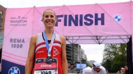 Tobarnsmoren Kristin (41) vant Oslo maraton 