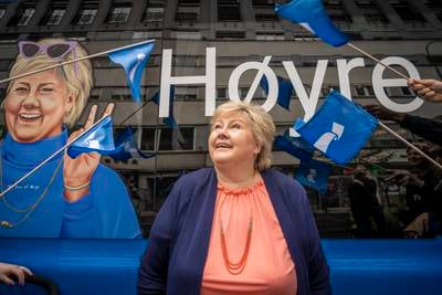 Isse Socialisme for ikke at nævne Dette er Høyre-leder Erna Solbergs plan for å bli statsminister igjen –  Dagsavisen