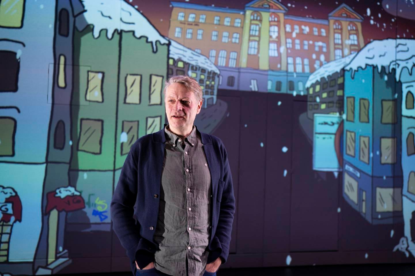 Regissør Anders T. Andersen har søkt sjefsjobben på Det Norske Teatret, her på RIksteatret tidligere i år.