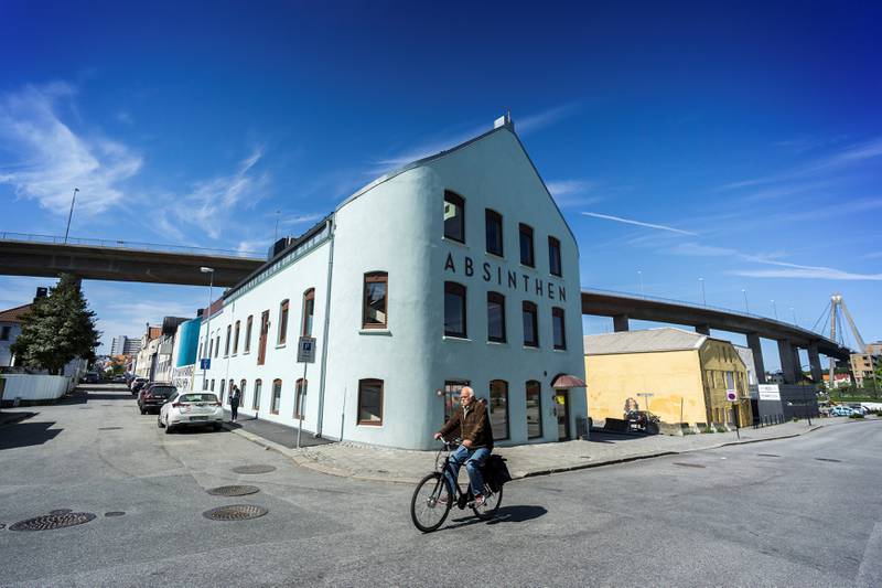 Med Melvær & Co. på plass er lokalene i det gamle verkstedet fylt. Rundt ti firmaer har kontorer her. Foto: Roy Storvik
