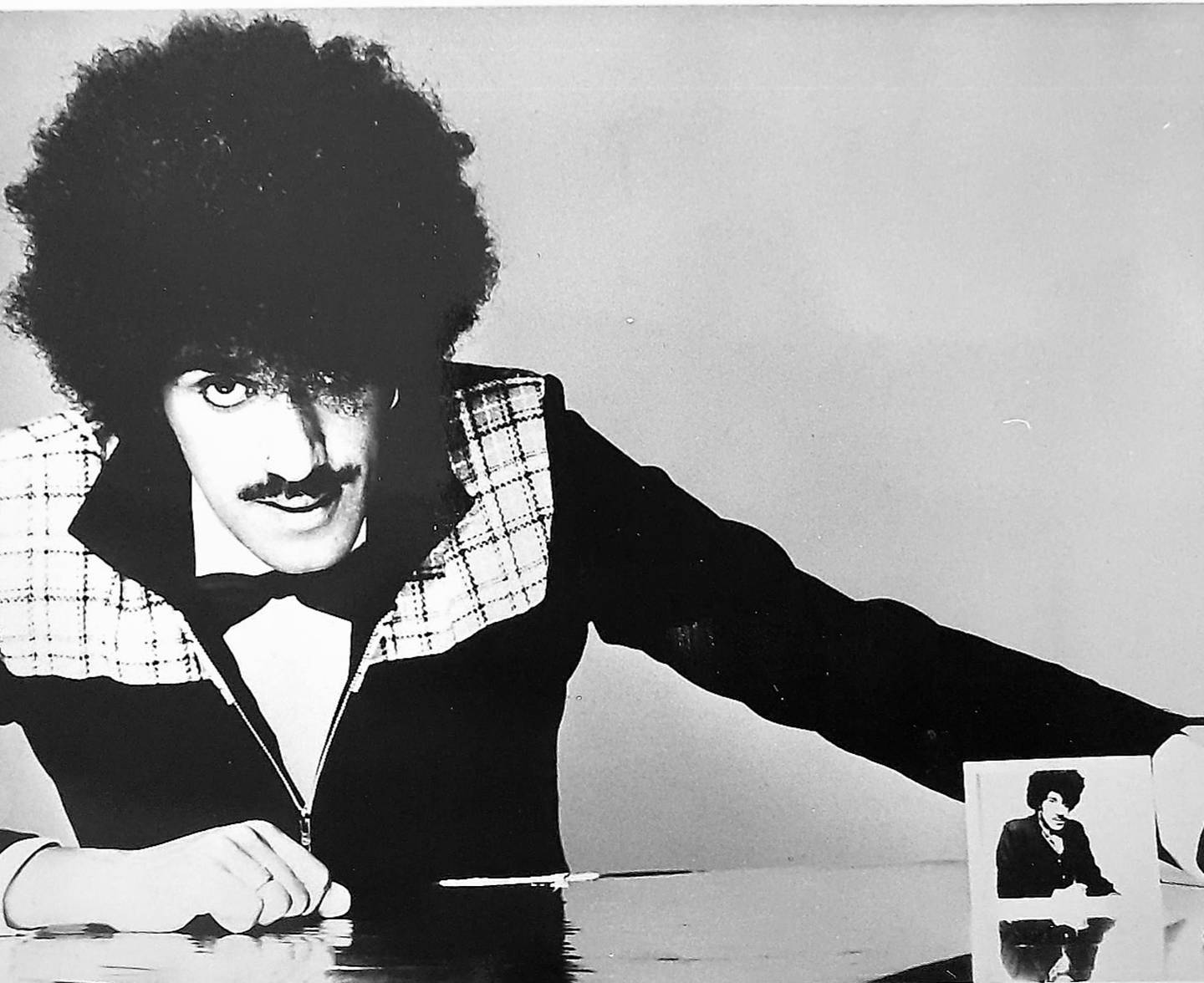 Phil Lynott da han ga ut sitt siste soloalbum i 1982.