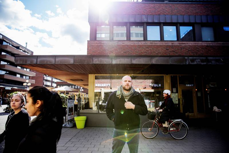Einar Kleppe Holthe vil være med å forme Oslo med sin ikke-kapitalistiske forretningsideologi. FOTO: HILDE UNOSEN