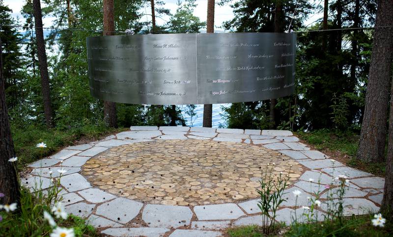Minnesmerket på Utøya, laget av 3RW arkitekter. FOTO: MELISA FAJKOVIC