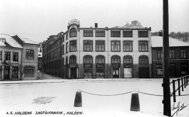 SVENSK OPPRINNELSE: Haldens Skotøifabrikk A/S ble etablert av den svenske skomakeren Johannes Carlsson samarbeid med haldenseren Ole Dahl i 1892.