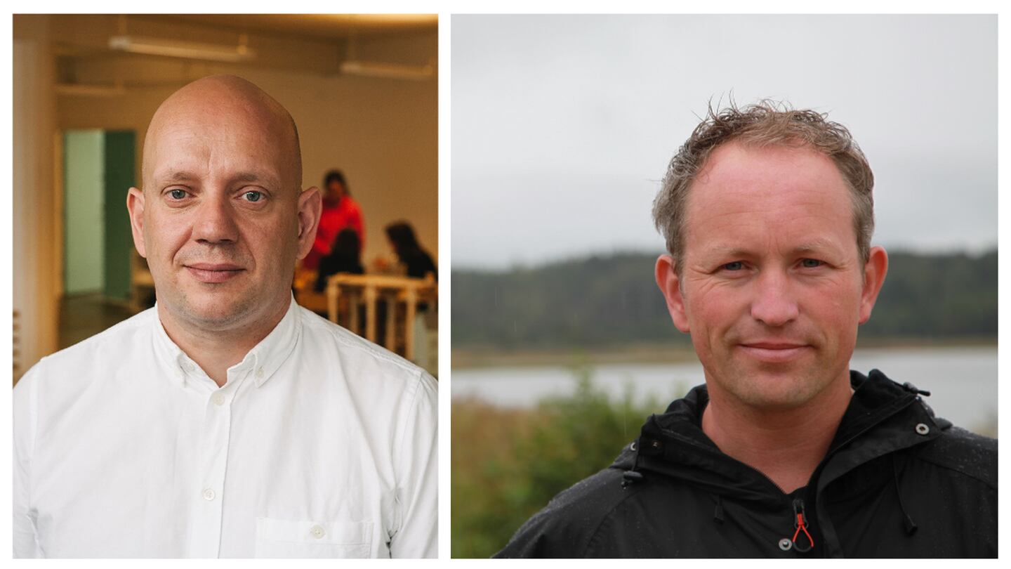 Arild Eriksen, sivilarkitekt MNAL, leder i juryen for Arnstein Arneberg-prisen og Lars Ole Klavestad landskapsarkitekt MNLA, sekretær i juryen for Arnstein Arneberg-prisen.
