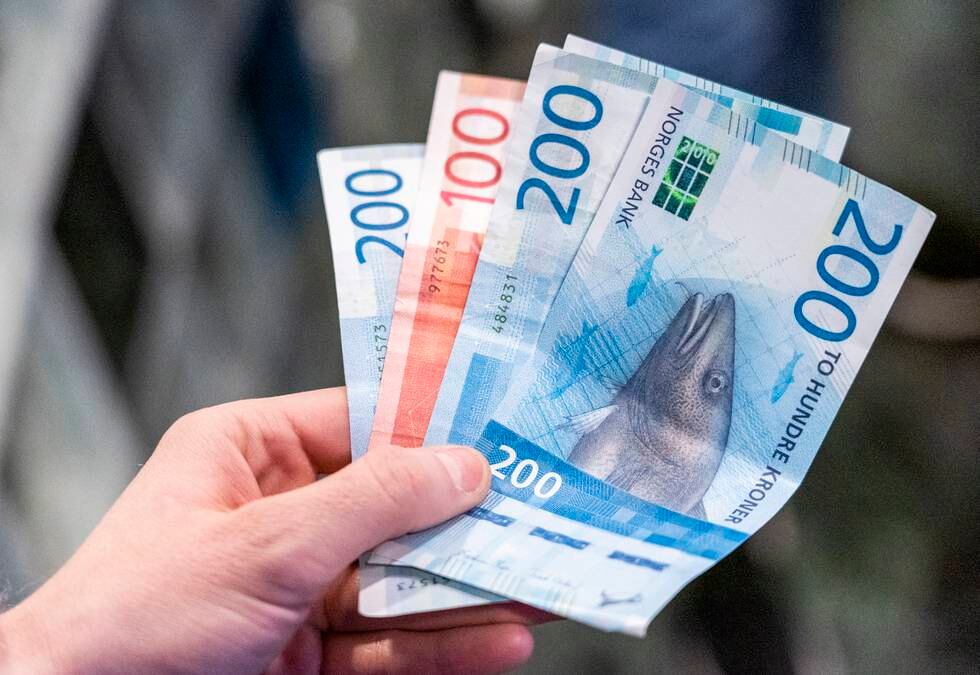 Bildet viser pengesedler. Foto: Gorm Kallestad / NTB