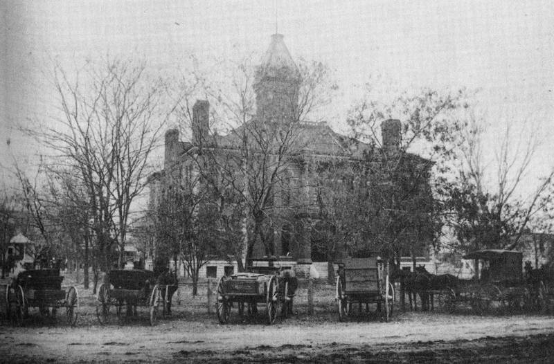 Norton County Courthouse der Lunney-rettssaken foregikk i 1894.