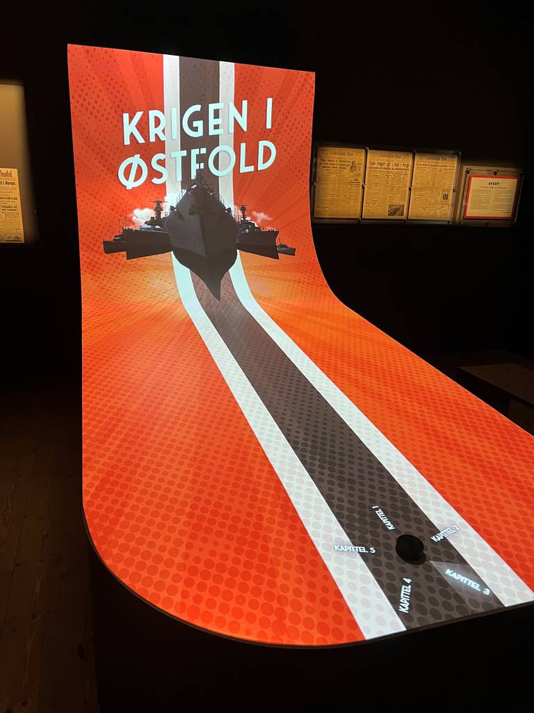 Fredrikstad museums utstilling om Østfold under andre verdenskrig passer også godt for barn og unge, med både digitale fortellinger og agentspill.