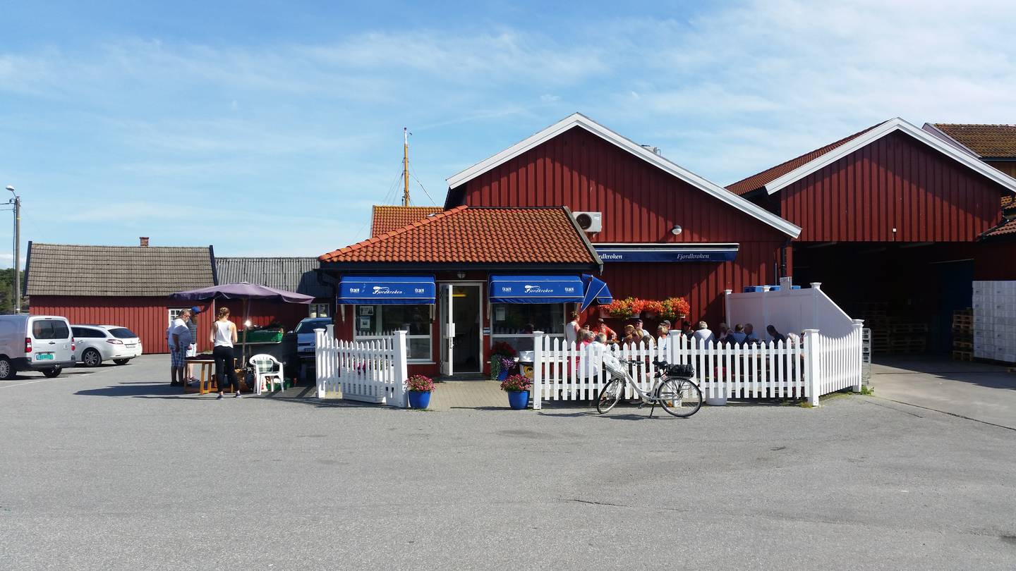 Fjordkroken er mottakets butikk i Utgårdskilen på Hvaler.