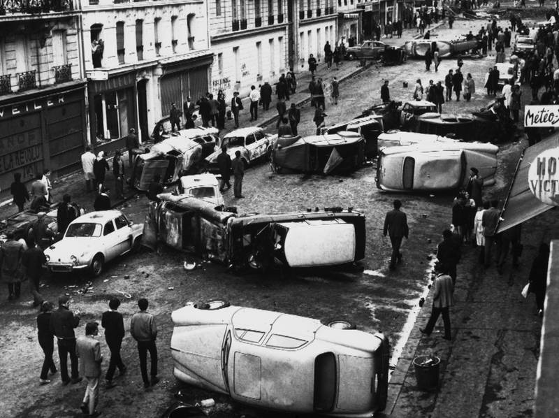 Studentopprøret i Paris begynte den femte mai 1968, og spredte seg til resten og landet og til storbyer verden over. Arbeiderbladets Paris-korrespondent Gidske Anderson dekket det franske mai-opprøret.