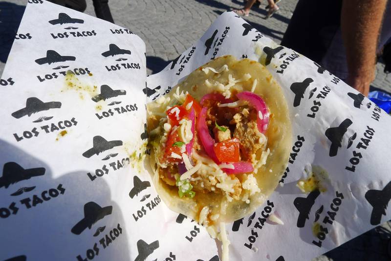 Los Tacos: Minitaco der du kan velge innholdet selv.