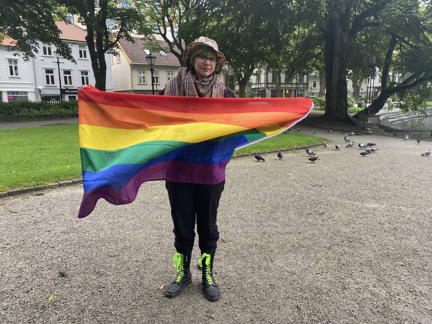 Pride markering Stavanger, Diana Skyler Volcak