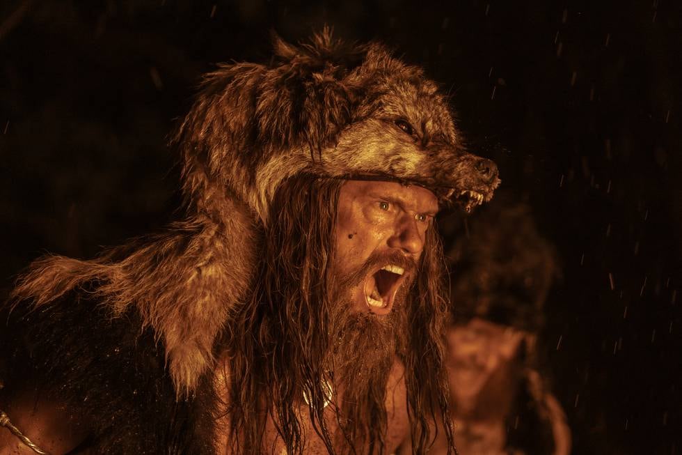Alexander Skarsgård som Amleth Robert Eggers’ vikingepos «The Northman».