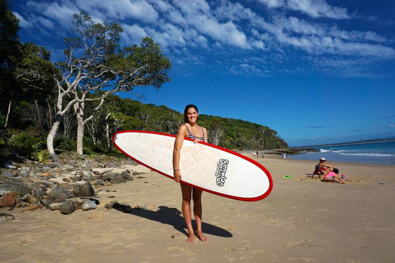 Det er blitt mye rimeligere å komme seg til surfeparadiset Australia. FOTO: CHIRSITNE BAGLO