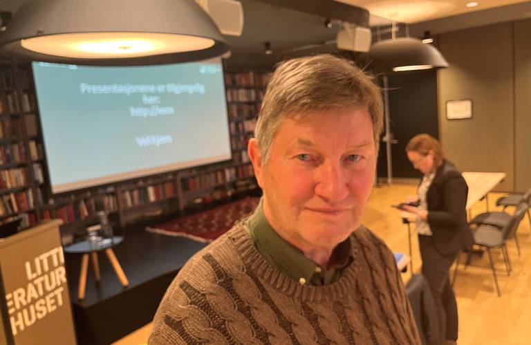 Ole Jørgen Hanssen, seniorforsker i Norsus, presenterte mandag resultatene av EarthresQues vasking av mudringsmasser.