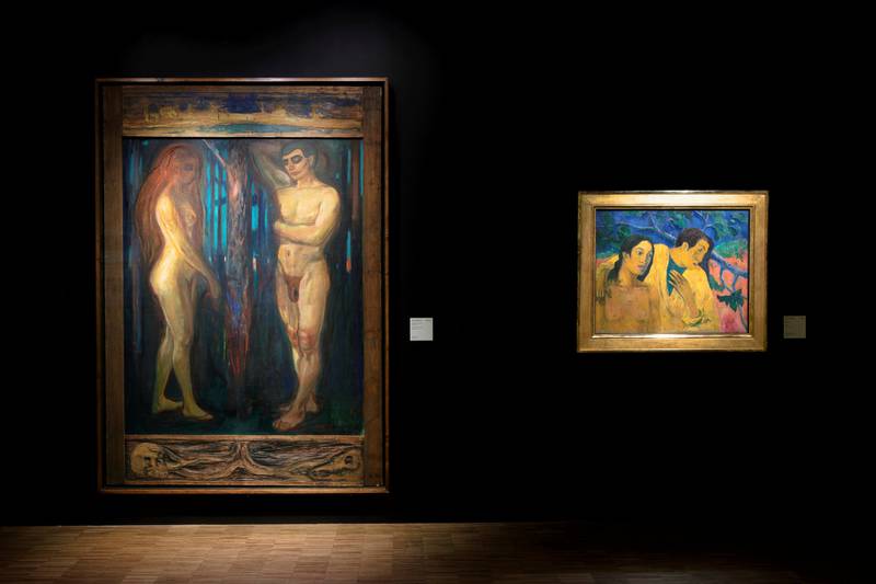 Lyset er dempet i Munchmuseets saler, for ikke å skade de ømfintlige grafiske verkene. Likevel er det blitt en lysende utstilling av møtet mellom Munch og Gaugin.