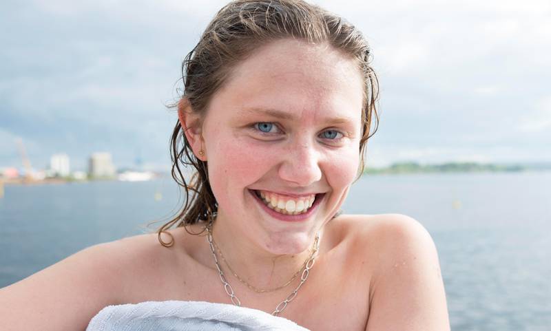 Christa Barlinn Korvald beskriver seg selv som en «Sørenga-ambassadør», en som anbefaler badestedet til de fleste hun møter. Sørenga er i seg selv en grunn til å besøke hovedstaden, mener hun.