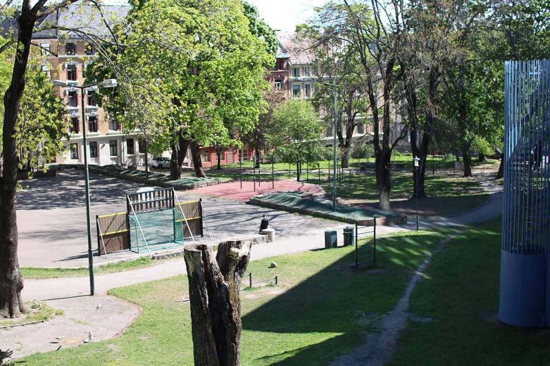 Bydel St. Hanshaugen ber om 12 millioner kroner for å totalrenovere Kristparken i Møllergata.