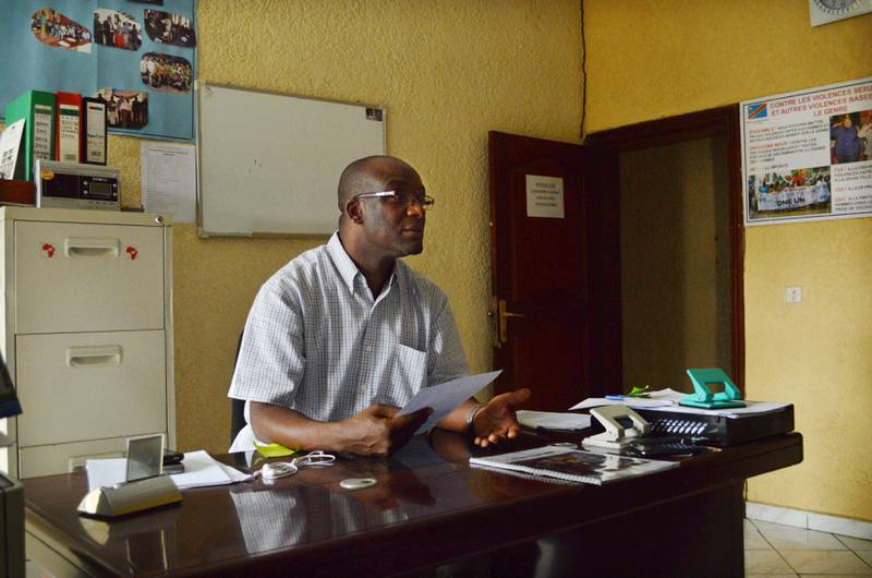 Jean Paul Kasongo i organisasjonen Sons of Congo mener at omfanget av voldtekt i Kongo stikker mye dypere enn politikk. – Dette er først og fremst et sosialt og kulturelt problem, sier han. FOTO: Fredrik Brogeland Laache