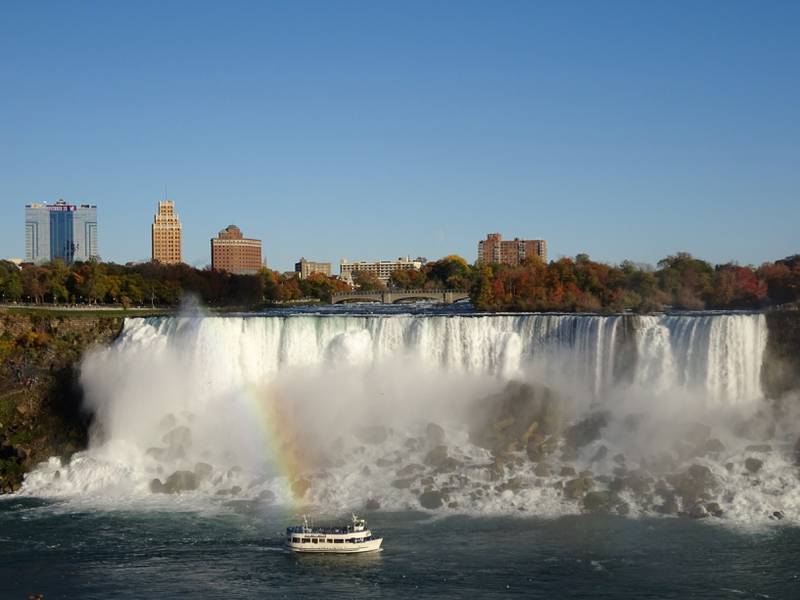 Canada er et ukjent reiseland for mange nordmenn. Nå har du sjansen til å oppleve Niagara Falls i helikopter! FOTO: ISTOCK