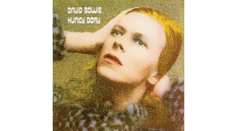 David Bowie på coveret av «Hunky Dory» fra 1971. FOTO: RCA