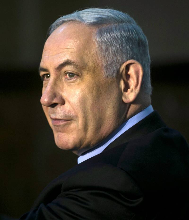 Statsminister Benjamin Netanyahu kan gå på et nederlag. FOTO: NTB SCANPIX