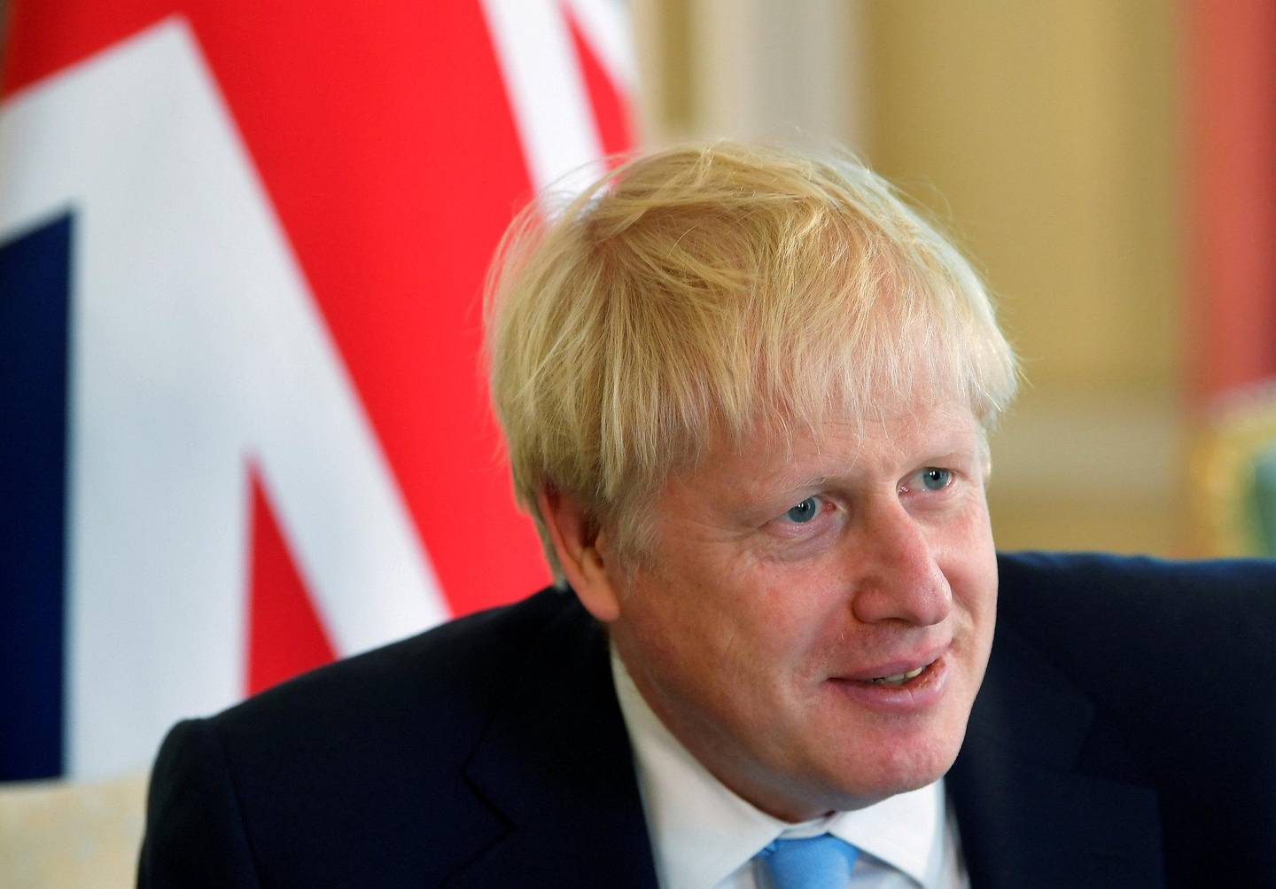 BESTEMT: Statsminister Boris Johnson sier landet skal ut av EU uansett 31. oktober. FOTO: NTB SCANPIX