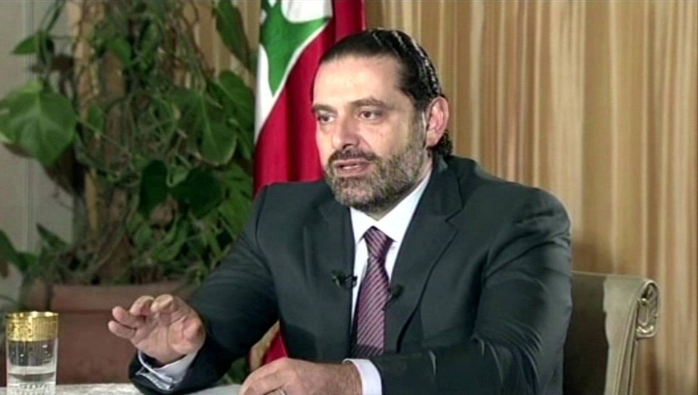 kidnappet: Libanons statsminister Saad Hariri ble i 2017 kidnappet og banket opp under et besøk i den saudiarabiske hovedstaden Riyadh. FOTO: NTB SCANPIX