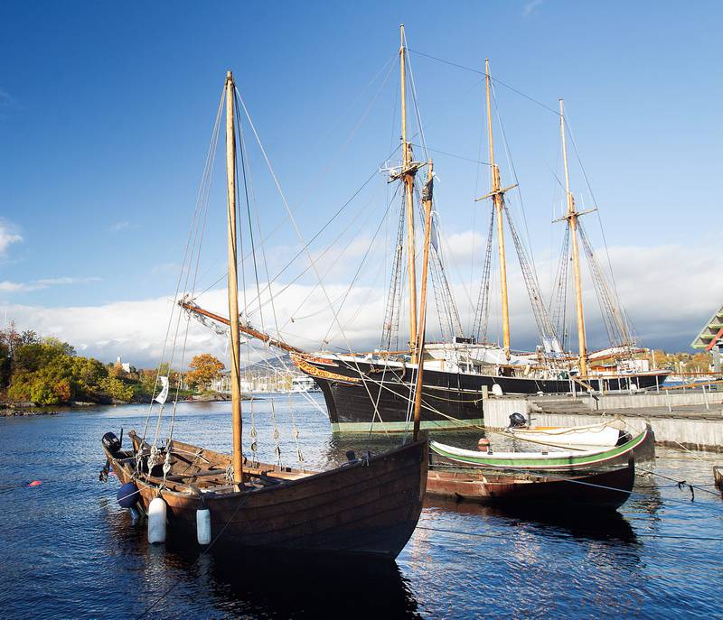 «Vaaghals» er en kopi av «BC06» som er å se duppende ved Norsk Maritimt Museum, når den ikke er ute på fjorden. FOTO: ARNE OVE BERGO
