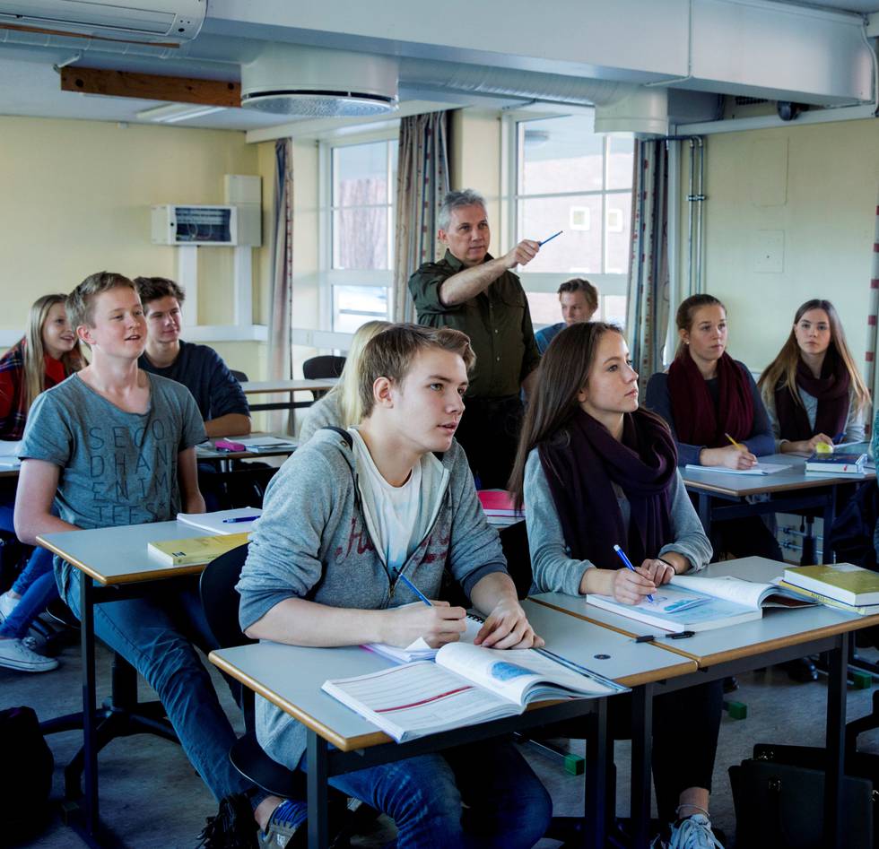 KONTINUITET: Vi trenger elever som stort sett dukker opp på skolen, skriver kronikkforfatteren.FOTO: BERIT ROALD/NTB SCANPIX
