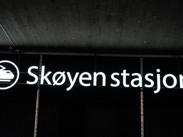 Signalfeil ved Skøyen stasjon