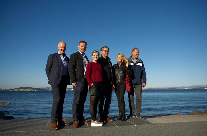 Dette er de foreslåtte forhåndskumulerte kandidatene for Stavanger Høyre. F.v.: Frank-Arild Normanseth, Nils Petter Flesjå, Nina Ørnes, John Peter Hernes, Sissel Knutsen Hegdal og Egil Olsen.