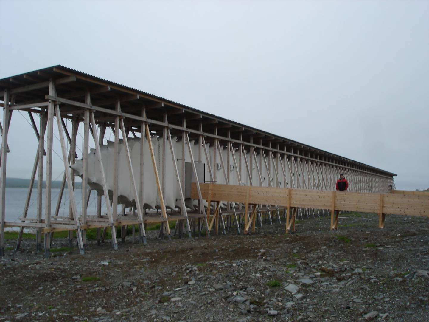 Steilneset minnested, også kjent som Heksemonumentet i Vardø. Arkitekt Peter Zumthor