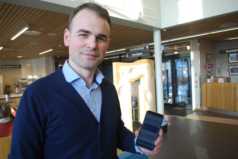 Sarpsborg-firmaet Kardigan har bistått med å utvikle den tekniske løsningen til den nye nettsiden, her ved daglig leder Kristian Lunde.