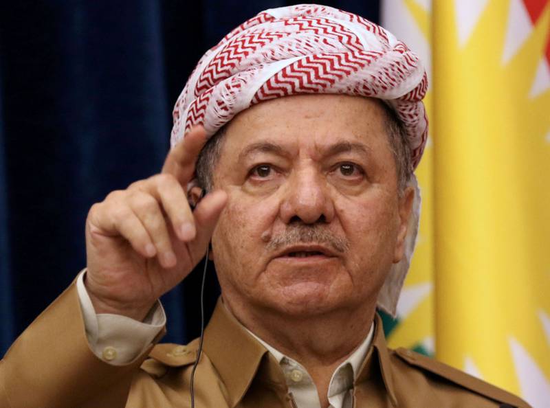 Masoud Barzani, lederen for den irakisk-kurdiske regionale regjeringen, har annonsert folkeavstemningen.