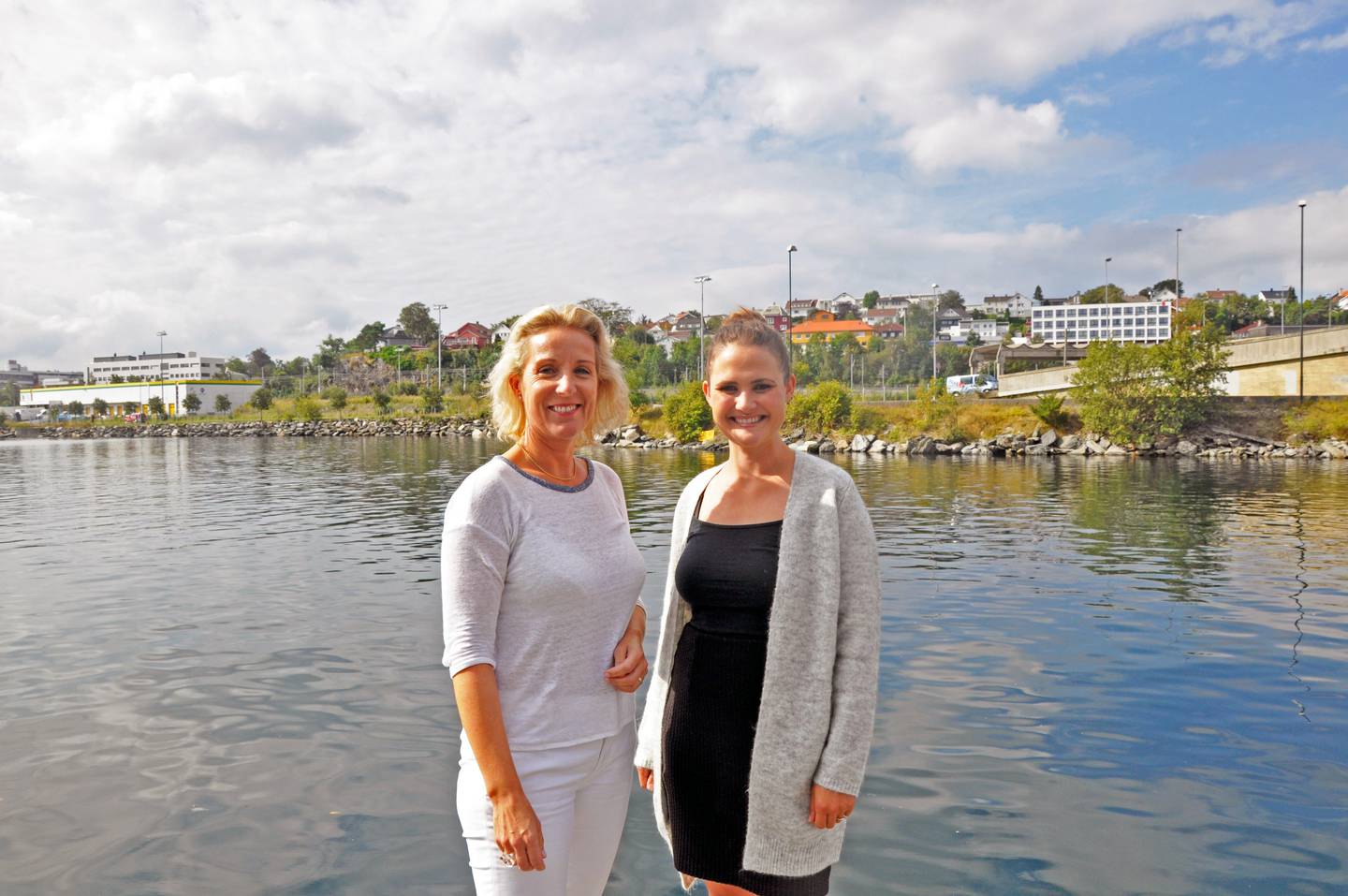 Cecilie Bjelland og Kari Nessa Nordtun i Stavanger Ap lover kamp mot massiv utbygging på ROM Eiendoms arealer i Paradis Sør.