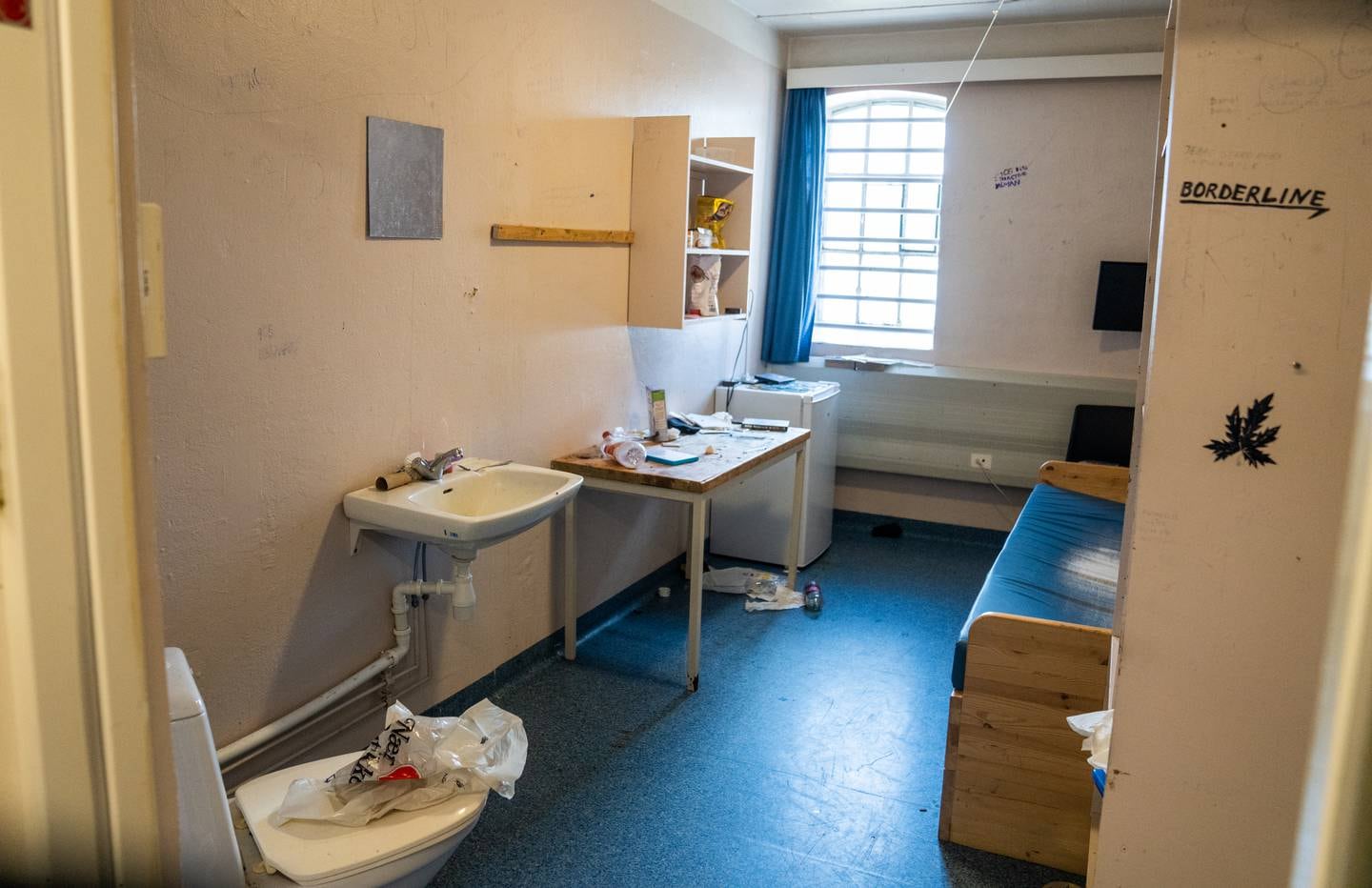 Noen av cellene i Oslo fengsel bærer mer preg av byggenes alder enn andre.