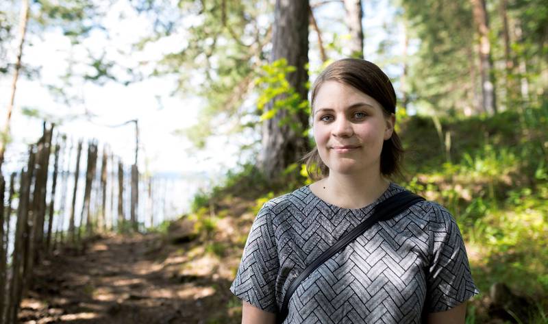 Ragnhild Kaski (25) er nå generalsekretær i AUF. FOTO: MELISA FAJKOVIC