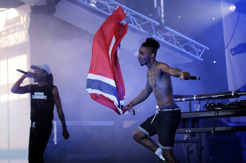 Paulo «$k!p» Domingo (foran) og Rafael «Baby Marley» Domingo tok Snow Boyz til nye høyder i Roskilde.