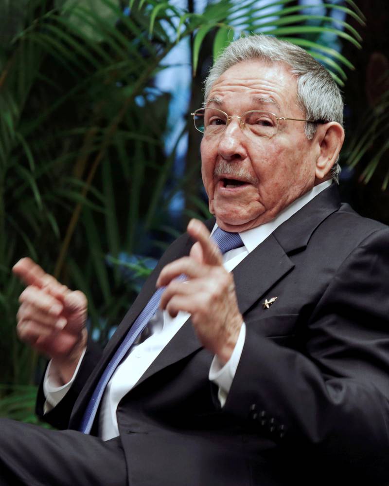 FOR ENDRING: Cubas leder Raul Castro. FOTO: NTB SCANPIX