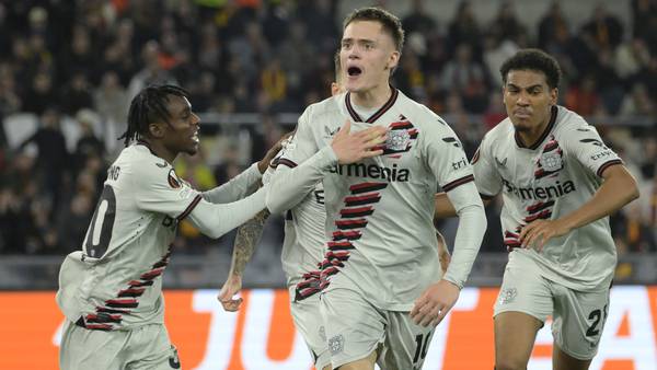 Leverkusen øyner Europa-finale etter sterk seier i Roma