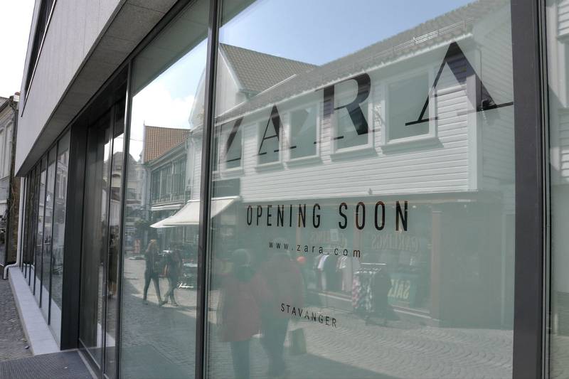 Klesbutikken Zara åpner i Kirkegata i høst.
