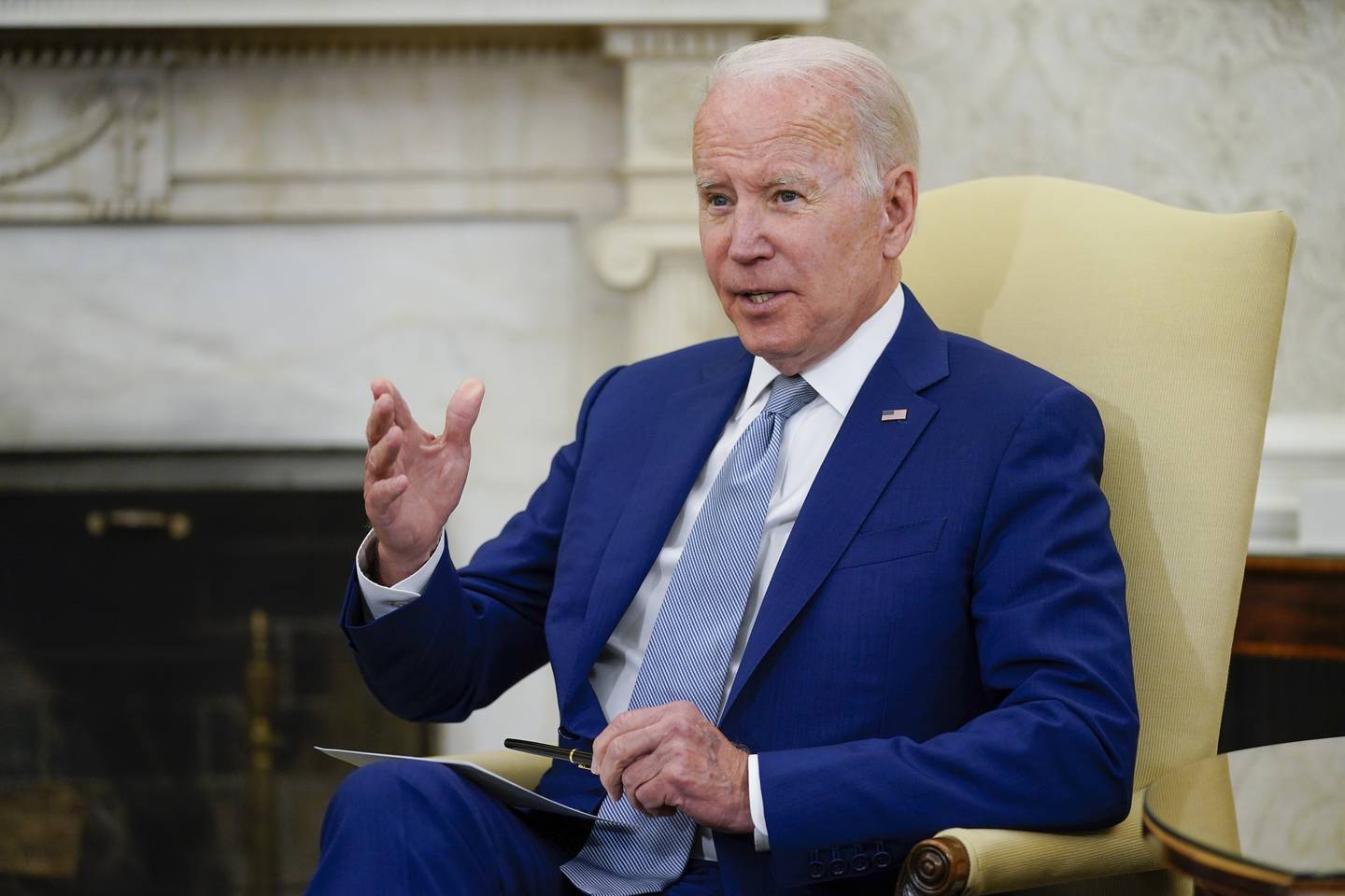 USAs president Joe Biden bekreftet tirsdag at USA vil sende rakettsystemer med middels rekkevidde til Ukraina.