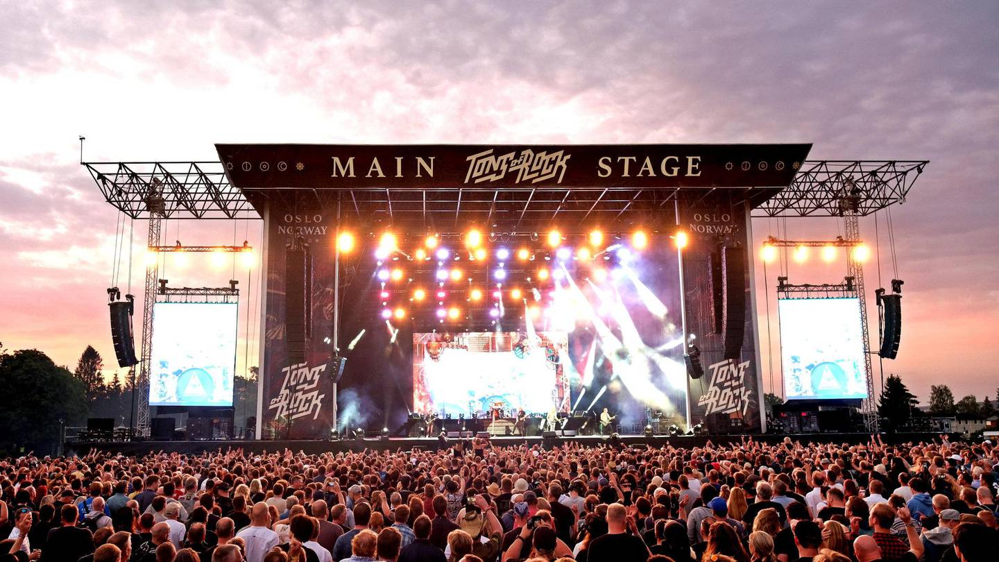 Tons of Rock hadde sitt livs plakat med blant andre Iron Maiden og Deep Purple. Nå «utsettes» festivalen på Ekebergsletta i Oslo til 2021. Foto: Mode Steinkjer