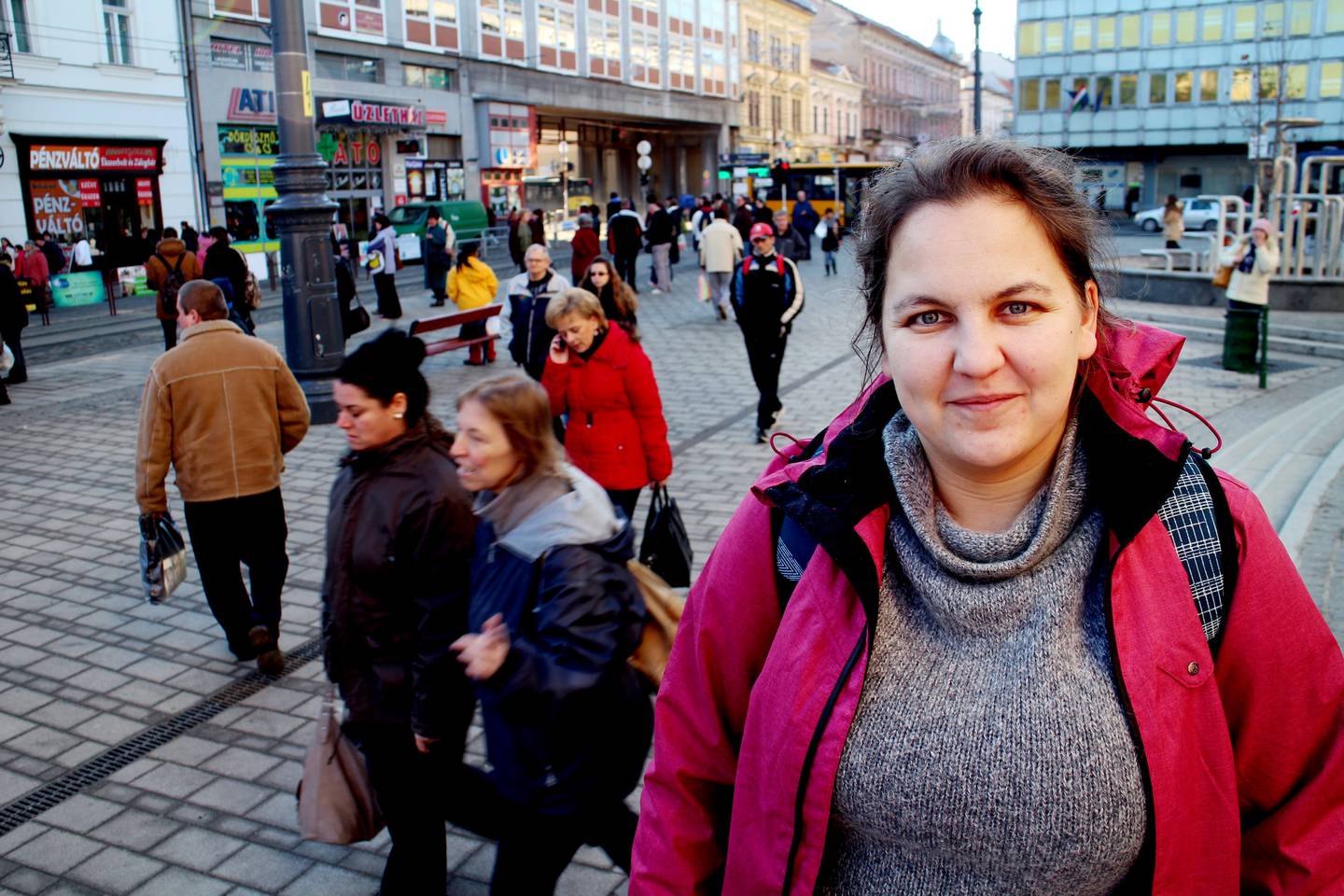 Mónika Bálint i organisasjonen Hungarian Anti-Poverty Network (HAPN) jobber for å bedre de fattiges kår. 