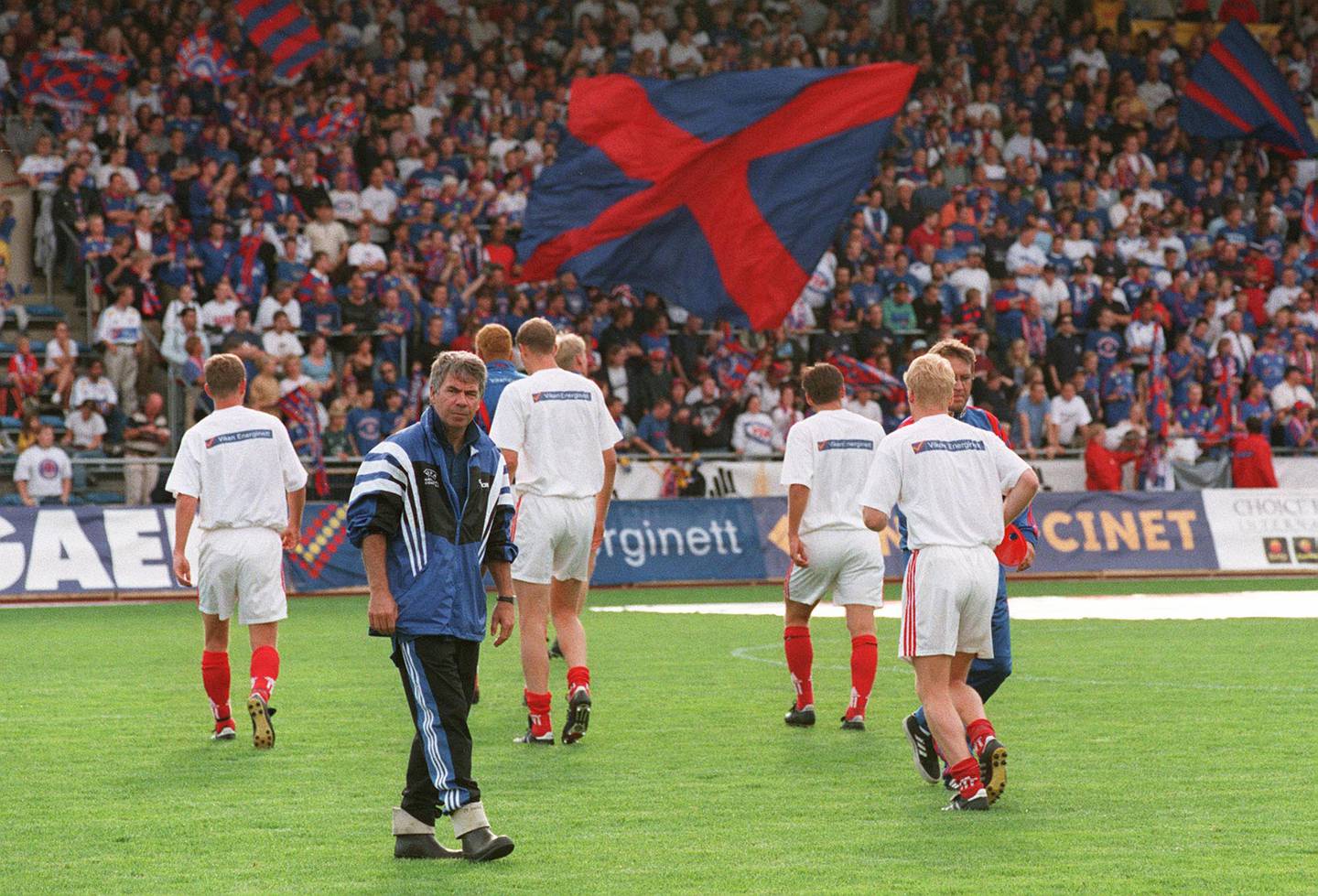 Drillo foran sin debutkamp som VIF-trener i 1998 da Stabæk ble slått 2-0 på Bislett.
