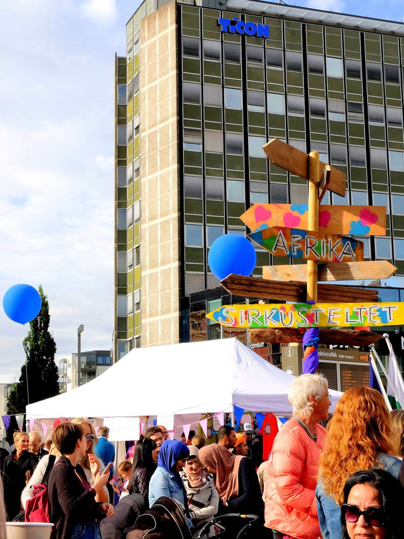 Høstfest: Globusfestival på Strømsø torg staker ut nye kurser. 