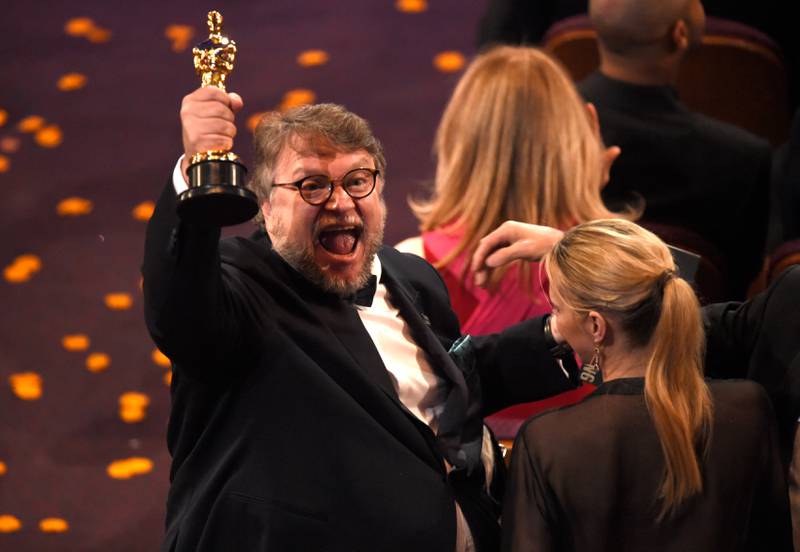 Guillermo Del Toro, regissøren bak The Shape Of Water vant regisprisen.